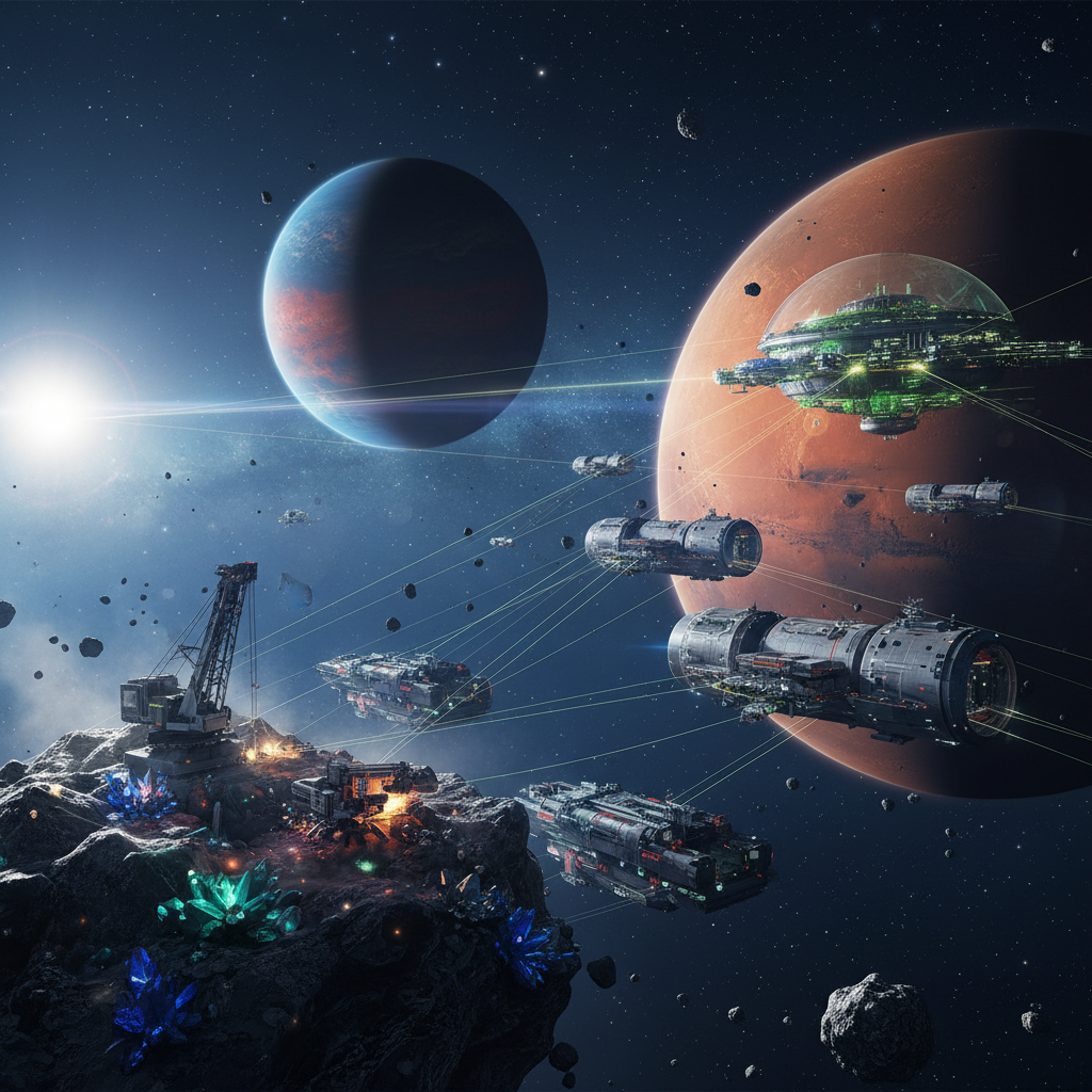 Kosmos İqtisadiyyatı: Astroid Mədən&ccedil;iliyi və Marsın Kolonizasiyası