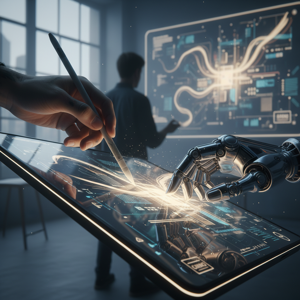 S&uuml;ni İntellekt və İnsan Yaradıcılığı: Rəqabət, yoxsa Simbioz?