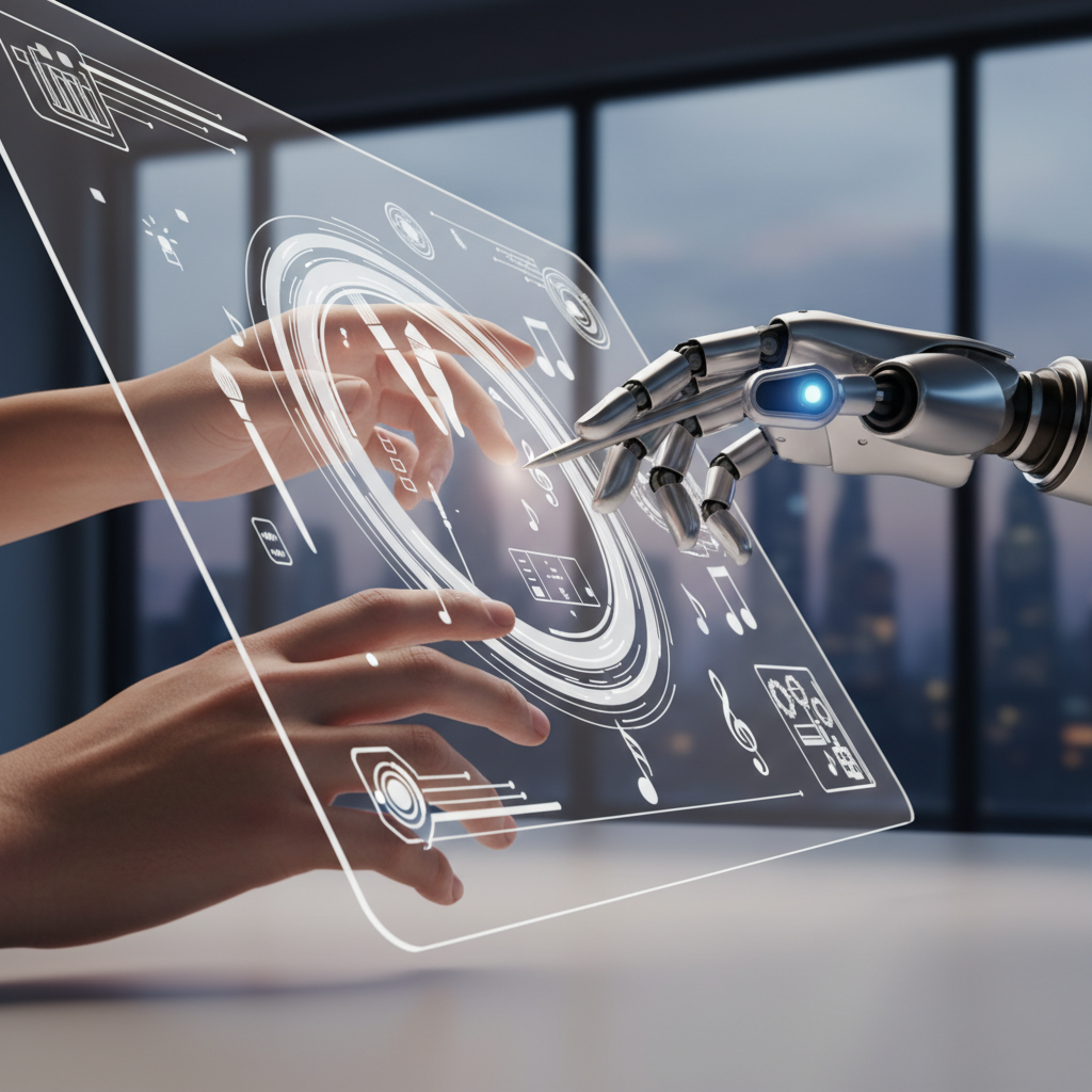 S&uuml;ni İntellekt və İnsan Yaradıcılığı: Rəqabət, yoxsa Simbioz?