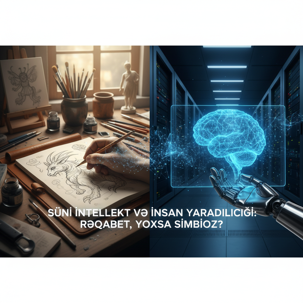 Süni İntellekt və İnsan Yaradıcılığı: Rəqabət, yoxsa Simbioz?