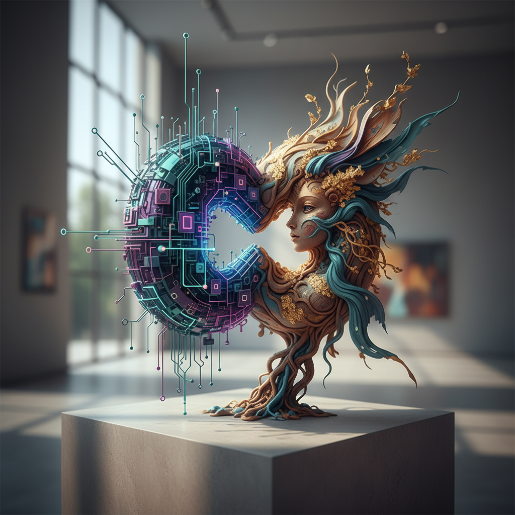 S&uuml;ni İntellekt və İnsan Yaradıcılığı: Rəqabət, yoxsa Simbioz?