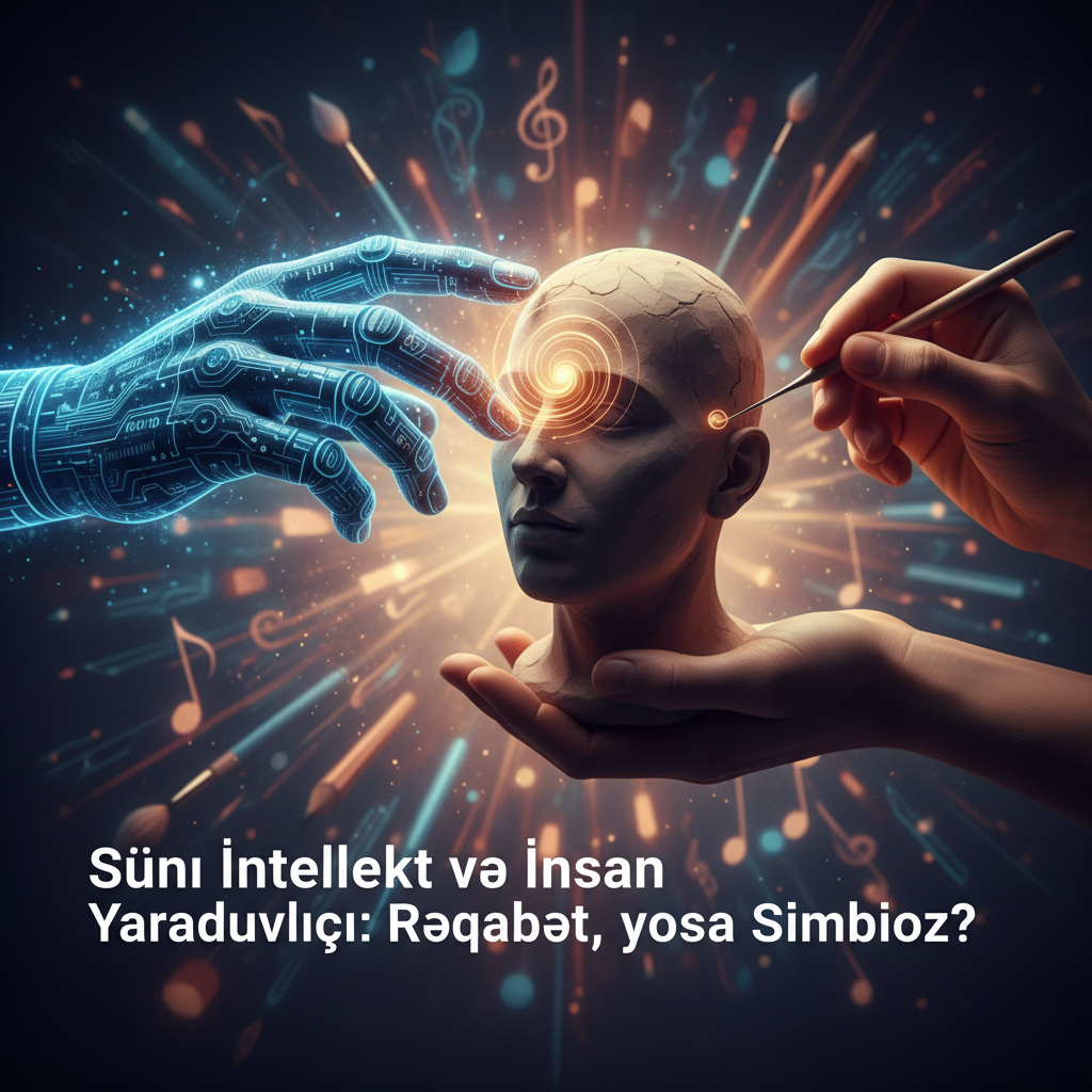 S&uuml;ni İntellekt və İnsan Yaradıcılığı: Rəqabət, yoxsa Simbioz?
