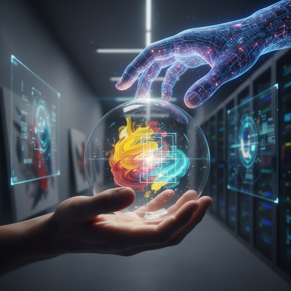 S&uuml;ni İntellekt və İnsan Yaradıcılığı: Rəqabət, yoxsa Simbioz?